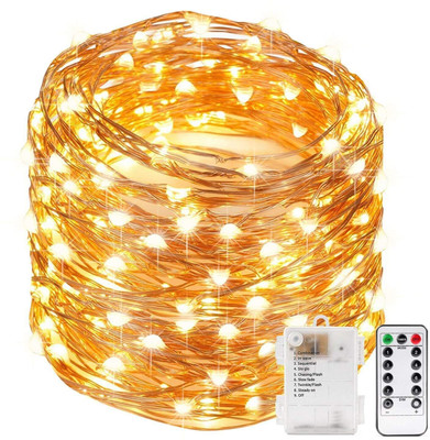 TIED RIBBONS 20 LEDs 2 m White Steady String Rice Lights(Pack of 1)