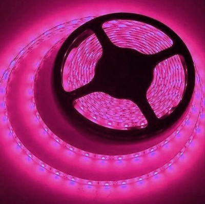 Wetrix 205 LEDs 4 m Pink Steady Strip Rice Lights(Pack of 1)