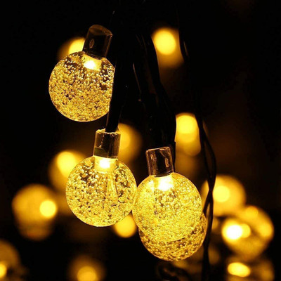 CARTSPACE 20 LEDs 4 m Yellow Steady Bulb Rice Lights(Pack of 1)