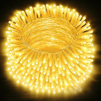 Lumicub 36 LEDs 15.1 m Yellow Flickering String Rice Lights(Pack of 1)