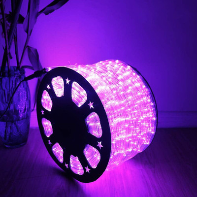 WIRE ME SAFE 360 LEDs 3 m Pink Steady Strip Rice Lights(Pack of 1)
