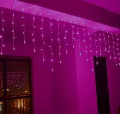 CANDLE 40 LEDs 11 m Pink Steady String Rice Lights(Pack of 1)