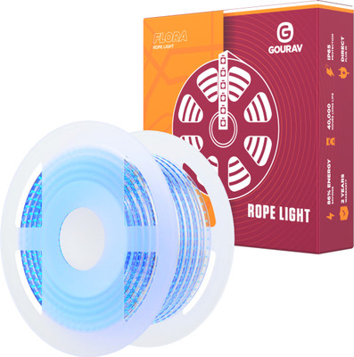 GOURAV 3000 LEDs 25 m Blue Steady Strip Rice Lights(Pack of 1)