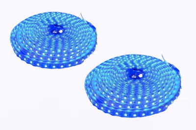 Clive 1200 LEDs 10 m Blue Steady Strip Rice Lights(Pack of 2)