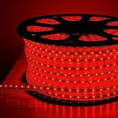 Tawny 1080 LEDs 15 m Red Steady Strip Rice Lights(Pack of 1)