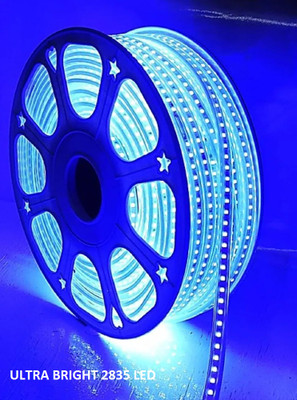 Hybrix 1200 LEDs 10 m Blue Steady Strip Rice Lights(Pack of 1)