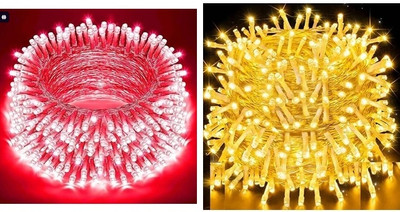 NEERUSSTORE 36 LEDs 12 m Multicolor Steady Ball Rice Lights(Pack of 2)