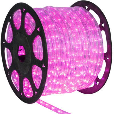 Peafowl Wholesale 1200 LEDs 10.16 m Pink Steady Strip Rice Lights(Pack of 1)