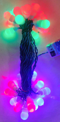 A.S.D. Electronics 40 LEDs 8.534 m Multicolor Flickering String Rice Lights(Pack of 1)