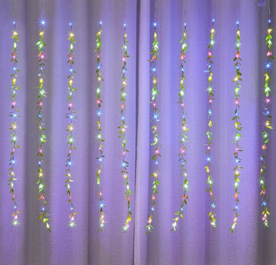 Roxmac 200 LEDs 3 m Multicolor Flickering Leaf Rice Lights(Pack of 1)