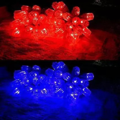 HASRU 45 LEDs 20.83 m Red, Blue Steady Bottle Rice Lights(Pack of 1)