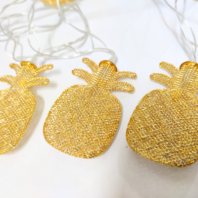 Kingdom 10 LEDs 3 m Gold Steady Fruit Rice Lights(Pack of 1)