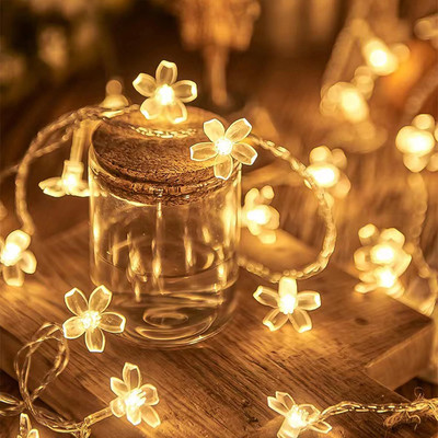 PRIMEFAIR 10 LEDs 3.4 m Yellow Flickering Flower Rice Lights(Pack of 1)