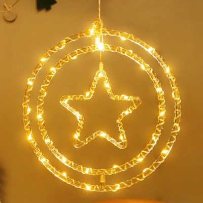FIZZYTECH 118 LEDs 1 m Yellow Flickering Star Rice Lights(Pack of 1)