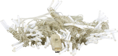 A1 LIGHTS 36 LEDs 10 m White Flickering String Rice Lights(Pack of 1)