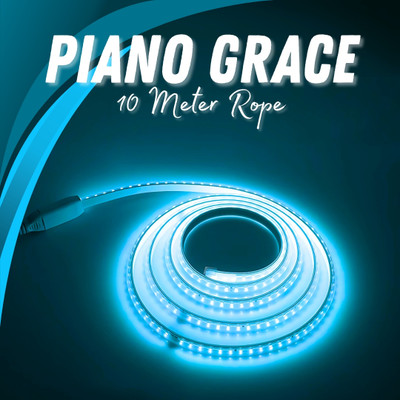 Piano 1200 LEDs 10 m Transparent Steady Strip Rice Lights(Pack of 1)