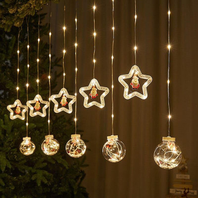 XERGY 100 LEDs 4.5 m White Steady Star Rice Lights(Pack of 1)