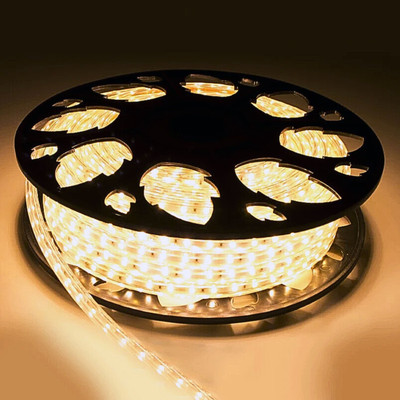 SLIGHT 1200 LEDs 10 m Yellow Steady Strip Rice Lights(Pack of 1)