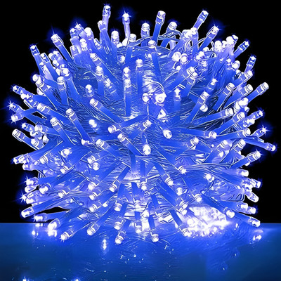 Kingdom 56 LEDs 13 m Blue Steady String Rice Lights(Pack of 1)