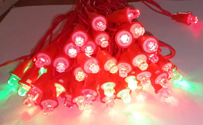 Shiv Shankar Sells 50 LEDs 12 m Green, Red Color Changing Disco Rice Lights(Pack of 1)