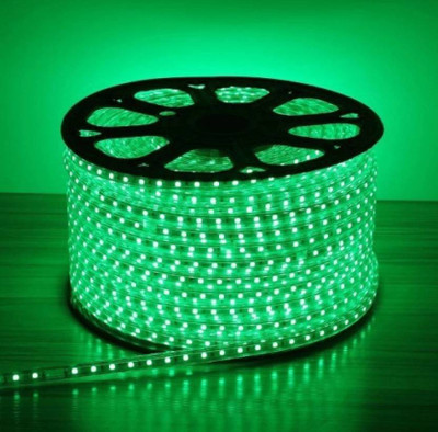 Adwait 4400 LEDs 20 m Green Steady Strip Rice Lights(Pack of 1)