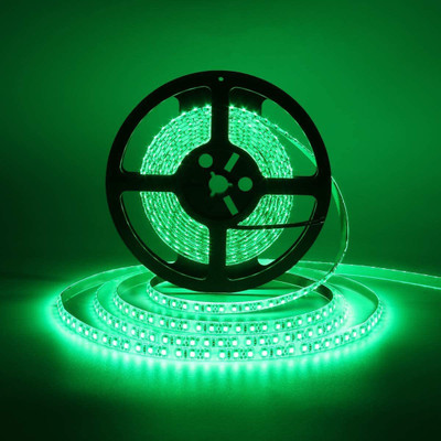 Smuf 600 LEDs 5 m Green Steady Strip Rice Lights(Pack of 1)