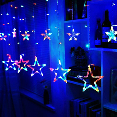 VEERCAB 110 LEDs 3 m Multicolor Flickering, Steady Star Rice Lights(Pack of 1)