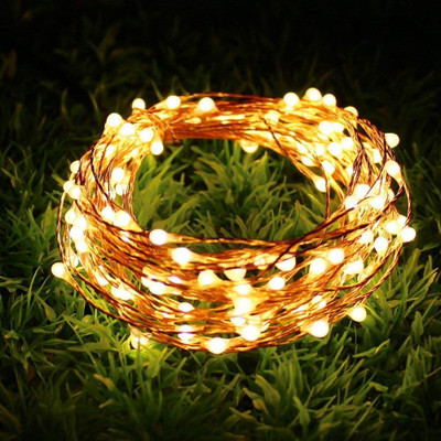 Atipriya 50 LEDs 5 m Yellow Steady Water Drop Rice Lights(Pack of 1)
