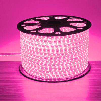 Peafowl Wholesale 1200 LEDs 20 m Pink Steady Strip Rice Lights(Pack of 1)