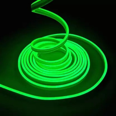 Precious pearls 600 LEDs 5 m Green Steady String Rice Lights(Pack of 1)