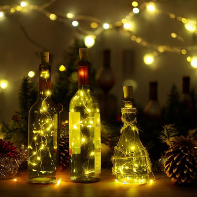 HASRU 20 LEDs 2 m Yellow Steady String Rice Lights(Pack of 1)