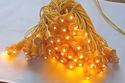 Shiv Shankar Sells 50 LEDs 12 m Yellow Steady Disco Rice Lights(Pack of 1)