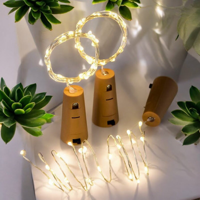NISCO 20 LEDs 2.1 m Gold Steady Bulb Rice Lights(Pack of 1)