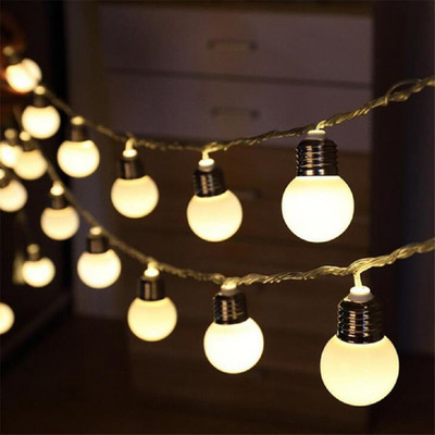 AtneP 20 LEDs 4 m White Steady Ball Rice Lights(Pack of 1)
