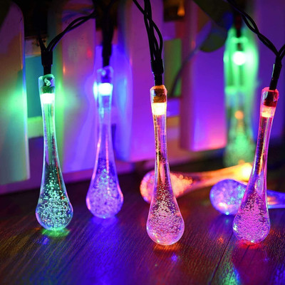 xenith 14 LEDs 3.81 m Multicolor Steady Water Drop Rice Lights(Pack of 1)