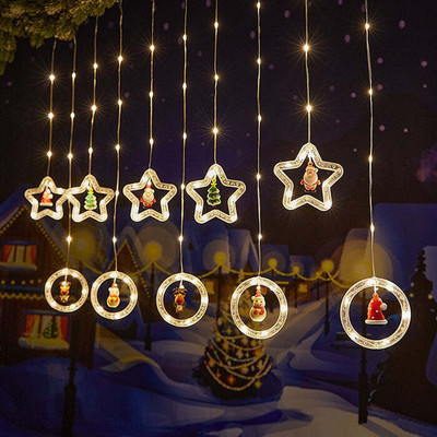 KAVYARA 100 LEDs 3 m Yellow Flickering, Steady Star Rice Lights(Pack of 1)