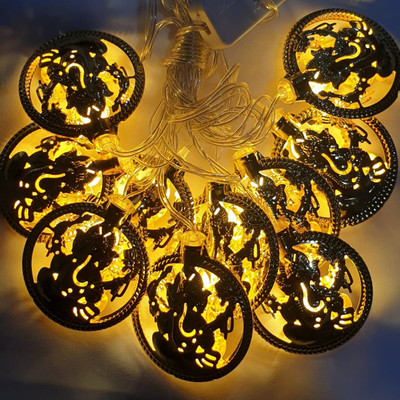 Tredd Enterprises 10 LEDs 3.048 m Gold Steady Moon Rice Lights(Pack of 1)