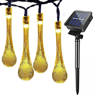 SEAHAVEN 30 LEDs 5 m Multicolor Color Changing Water Drop Rice Lights(Pack of 1)