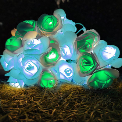 NISCO 18 LEDs 4 m Gold Steady Flower Rice Lights(Pack of 1)
