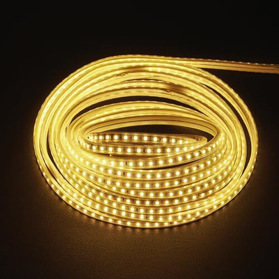Lexton 1200 LEDs 10 m Yellow Steady Strip Rice Lights(Pack of 1)