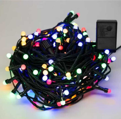 Chaines 34 LEDs 20 m Multicolor Color Changing Bulb Rice Lights(Pack of 1)