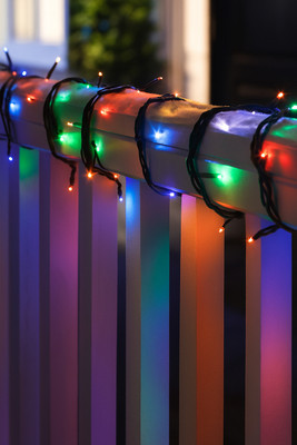 Mishra 40 LEDs 10 m Multicolor Steady Bulb Rice Lights(Pack of 5)