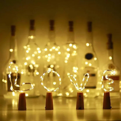 Flipkart SmartBuy 20 LEDs 1.17 m Yellow Steady String Rice Lights(Pack of 4)