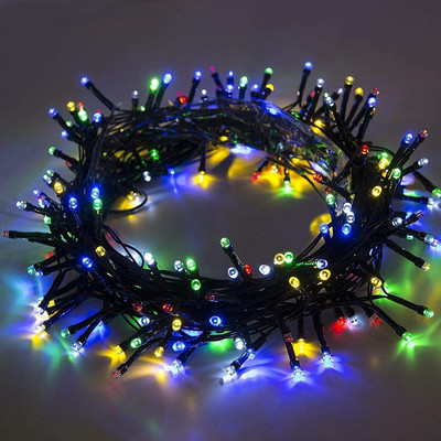 MUMU 42 LEDs 12 m Multicolor Steady Bulb Rice Lights(Pack of 2)
