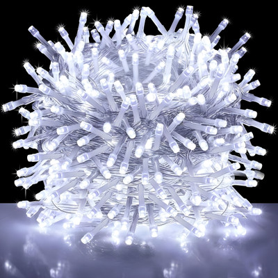 Kingdom 56 LEDs 13 m White Steady String Rice Lights(Pack of 1)