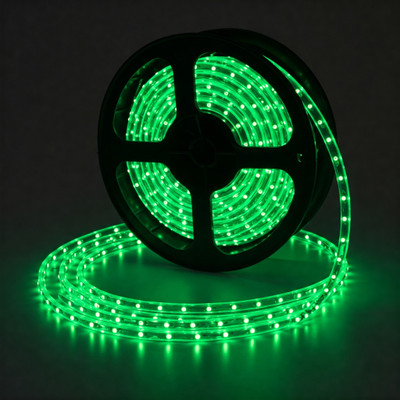Moonlight 120 LEDs 30 m Green Steady Strip Rice Lights(Pack of 1)