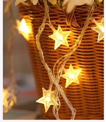 WunderVoX 20 LEDs 2.41 m Transparent Steady Star Rice Lights(Pack of 1)