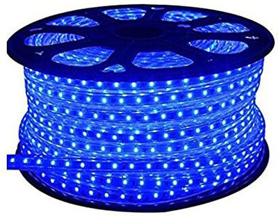 Akshaya 1070 LEDs 10 m Blue Steady Strip Rice Lights(Pack of 1)