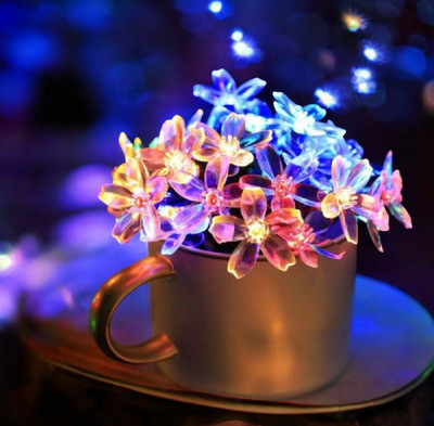 SAYENY 35 LEDs 6 m Multicolor Steady Flower Rice Lights(Pack of 1)