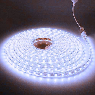Volt Vision 1200 LEDs 5 m White Steady Strip Rice Lights(Pack of 1)